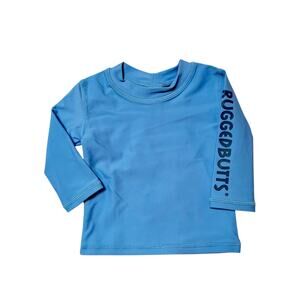 Rugged Butts Rash Guard Swim Shirt 3-6m